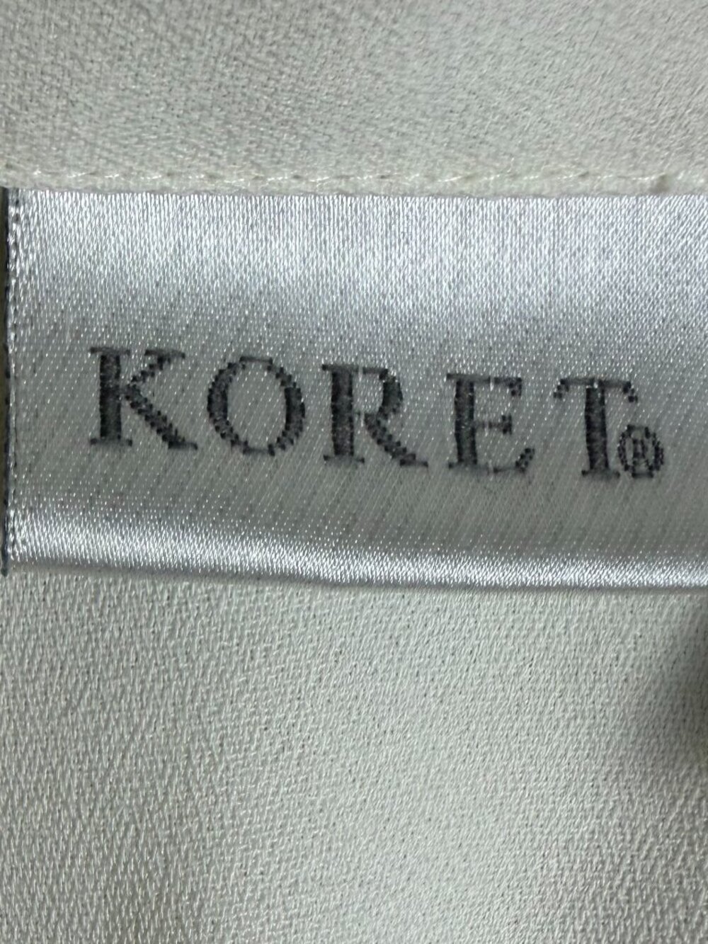 Vintage Koret Embroidered Collar Blouse Off White Sz 10 Cottagecore Grandmacore - Picture 6 of 10